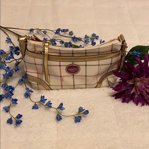 Coach White Leather Shoulder Bag